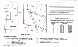 Схема расположения земельного участка Кадастровые работы в Шушарах